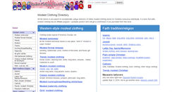 Desktop Screenshot of modestclothes.com